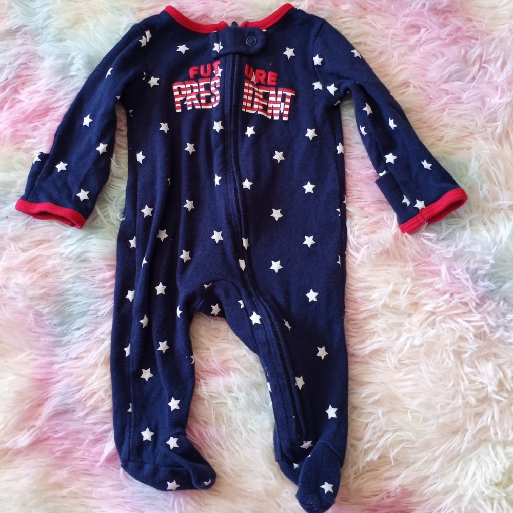 Just One You by Carter's Future President Patriotic Sleeper